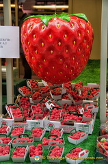 Strawberries and raspberries